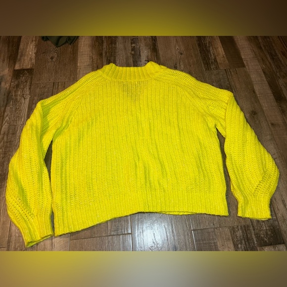 By Anthropologie Honore Ribbed Sweater in Yellow Size XL - Picture 7 of 7